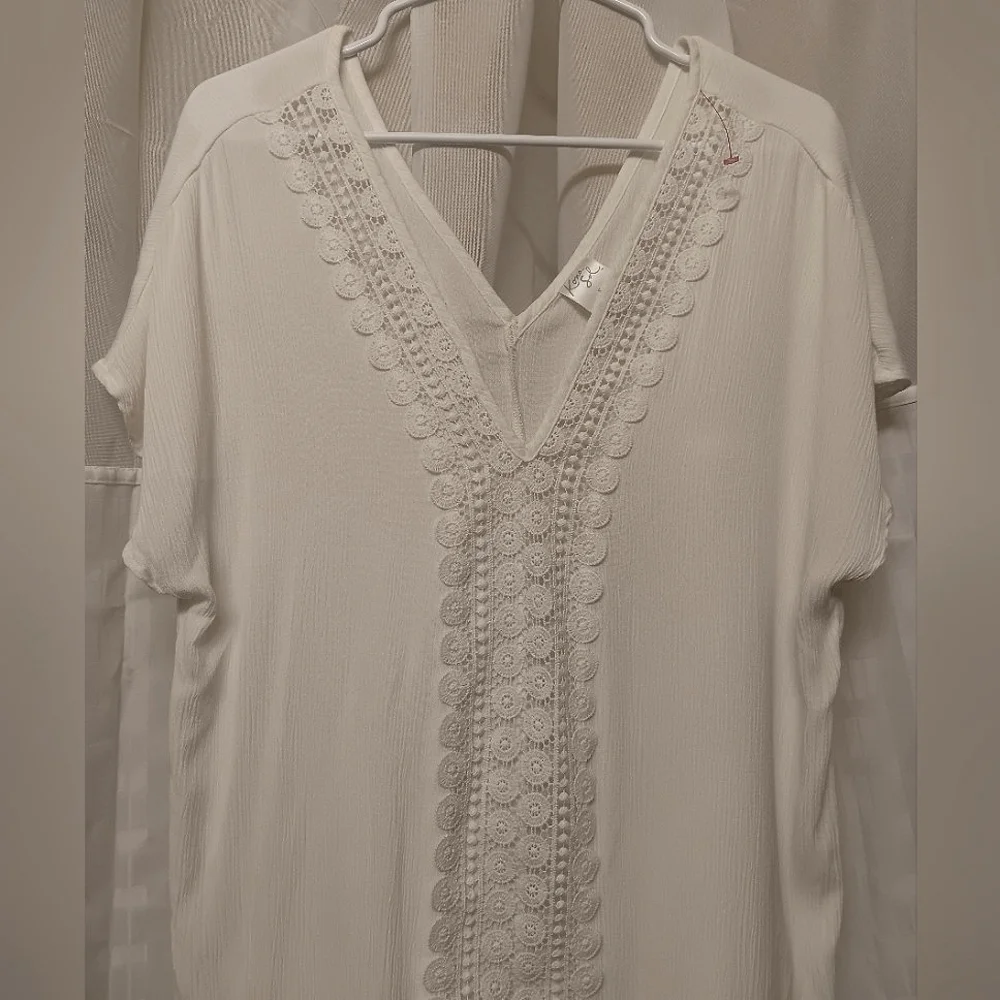 KONA SOL Embroidered & Embellished Beach Swim Cover-Up 🌺 - Picture 3 of 6